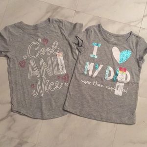 Set of Girls Tee's